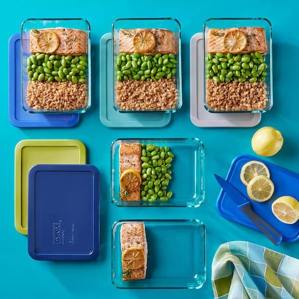 Pyrex 10-pc. Meal Prep Glass Food Storage Set only $13.16!