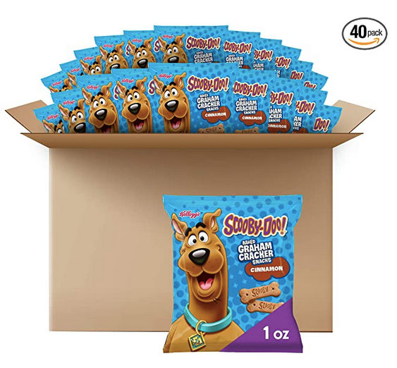 Kellogg’s Scooby-Doo! Graham Cracker Snacks (40 pack) only $13.58 shipped!