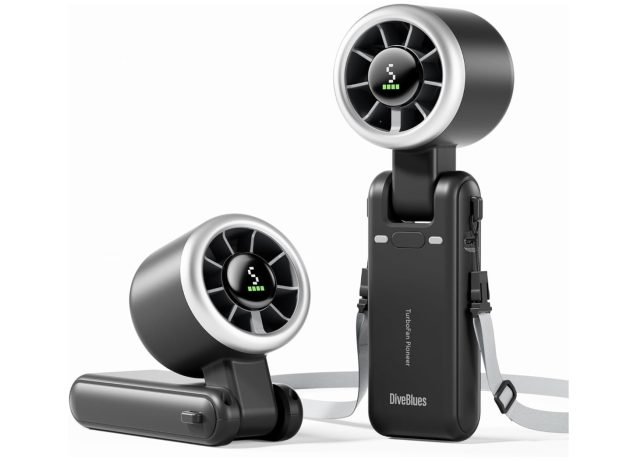 *HOT* Mini Portable Handheld Turbo Fans as low as $6.99!