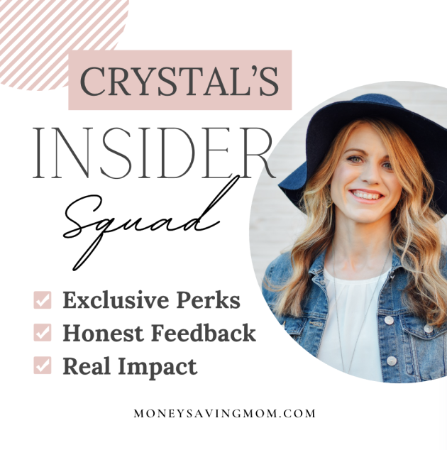 Last chance! Crystal’s Insider Squad (apply to join!)