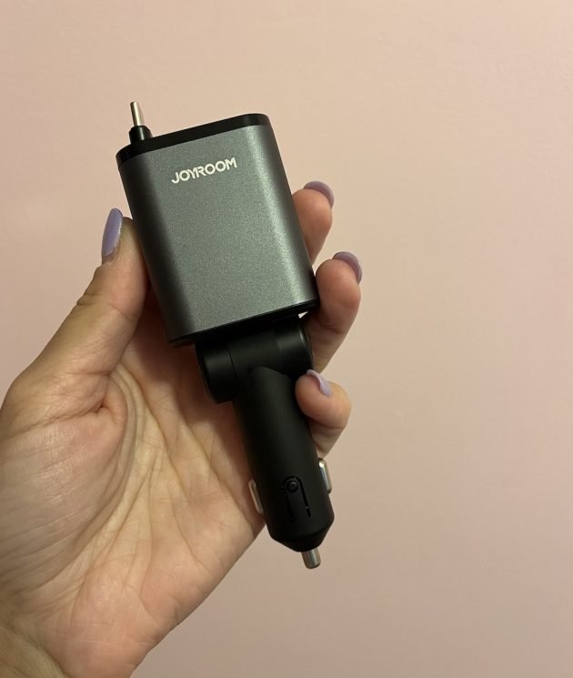 Joyroom Retractable Car Charger only $12.06!