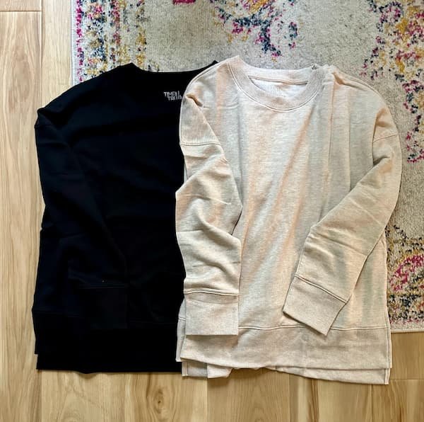 Time and Tru Women’s Sweatshirts 2-Pack only $11.45, plus more!