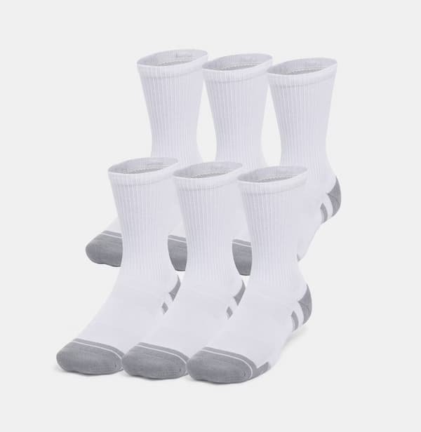 *HOT* Under Armour Performance Tech 6-Pack Crew Socks only $10.54 shipped! {Ends Tonight}