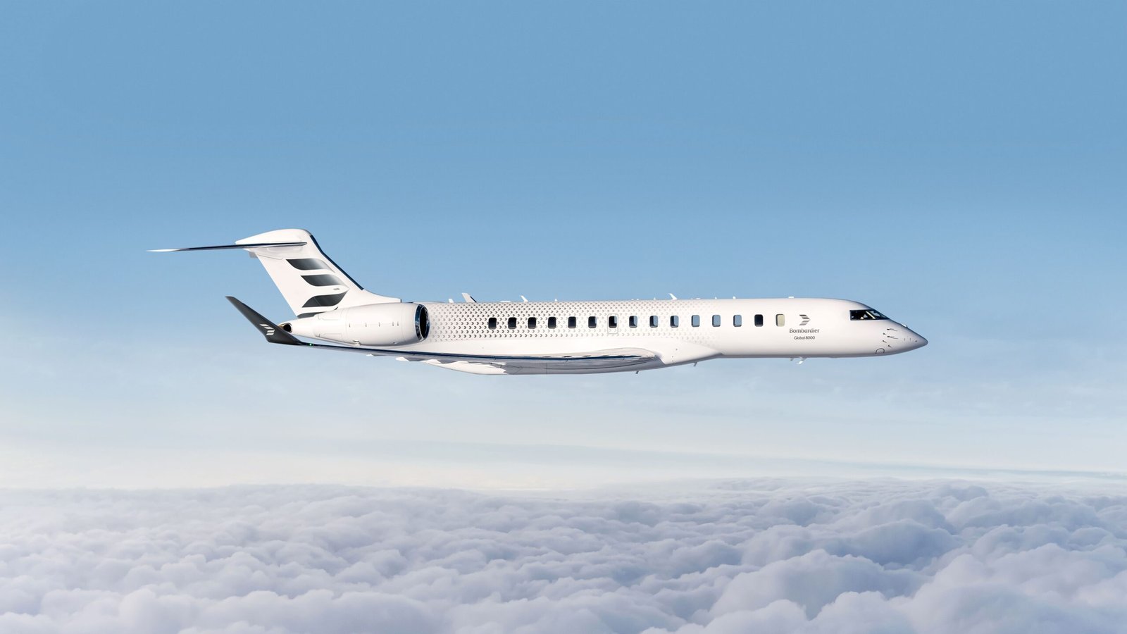 Bombardier Global 8000, World’s Fastest Business Jet, Receives U.S. Federal Aviation Administration (FAA) Certification 2 inflight bombardier global 8000 clouds v2